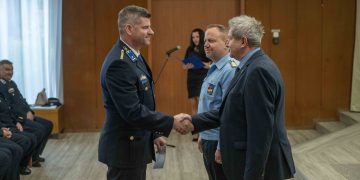 A Rendőrnapon köszöntötte a kerület vezetése az egyenruhásokat